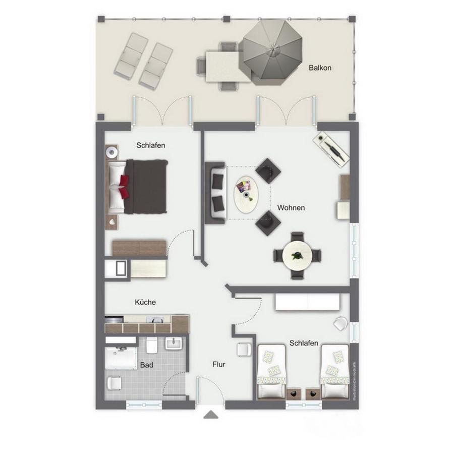 Likedeeler II Wohnung 03 Больтенгаген Екстер'єр фото